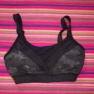 Black Camo sport bra